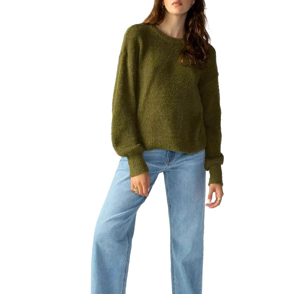 SANCTUARY Plush Volume Sleeve Sweater